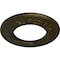 Ekena Millwork Salem Ceiling Medallion (Fits Canopies up to 7 1/8"), 13 1/4"OD x 7 1/8"ID x 7/8"P, Green Gold CM13SAGGS - alternate 3